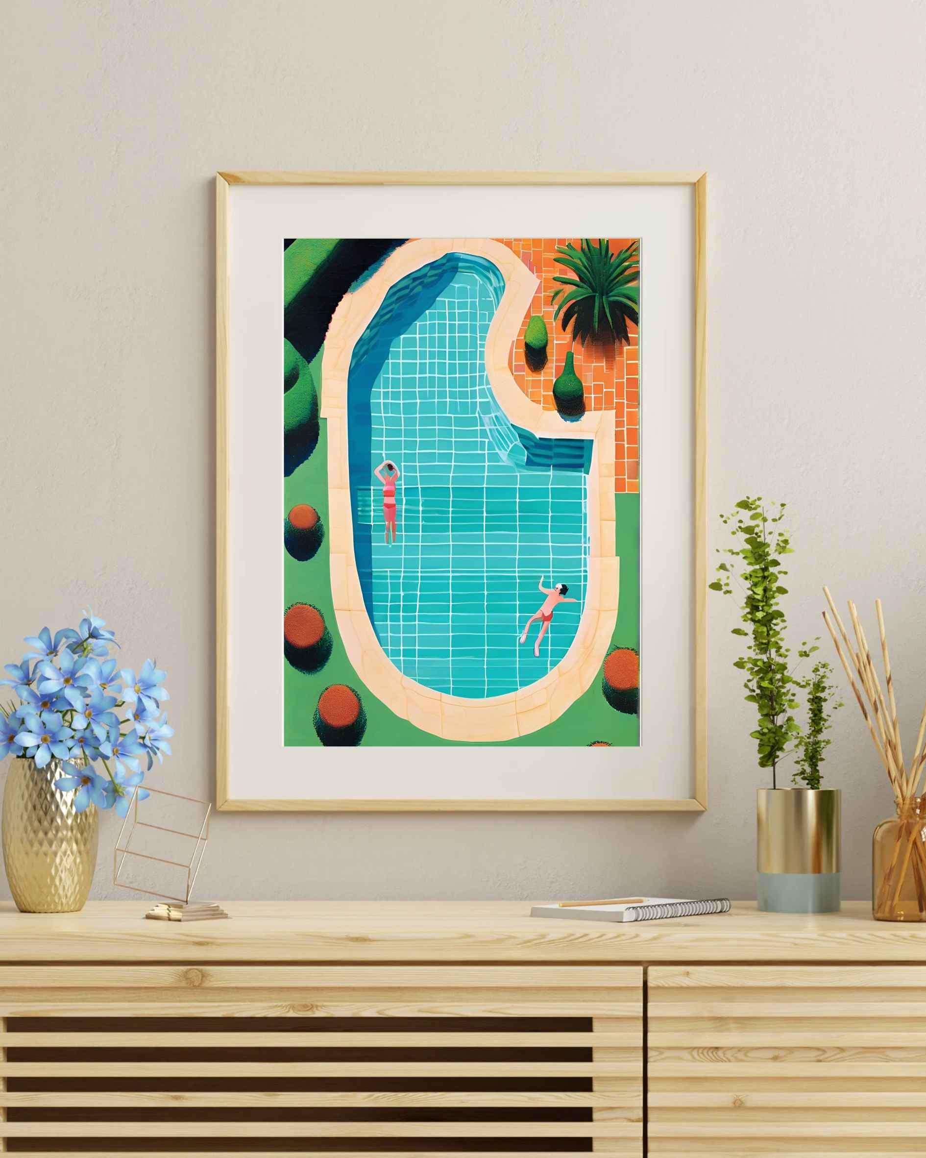 David Hockney Print Poster - Etsy Ireland