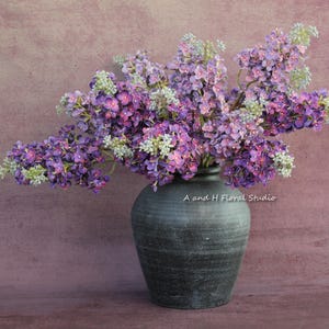Echter Hauch Flieder | Kunstblume | Erstklassig | Hohe Qualität | Hausdekor | Innendekoration | Geschenke