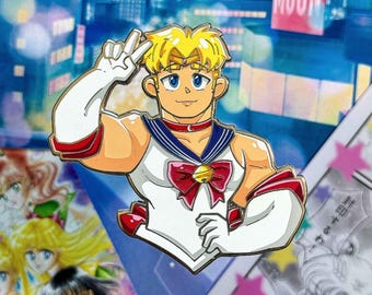 Bara Senshi - Senshi Yellow Pin