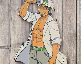 Wrestling Scientist Pin