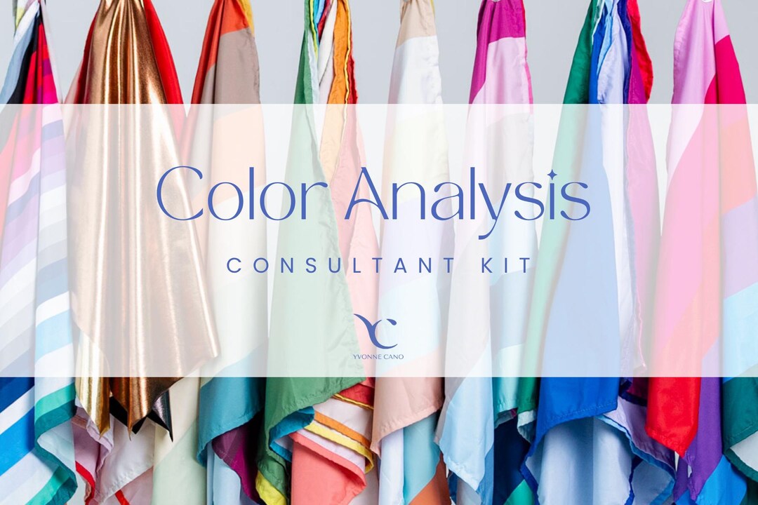 Color Analysis Kit for Color Consultants - Etsy