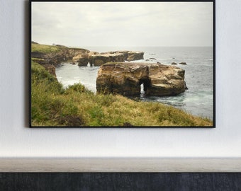 California Landscape Print, Montana de Oro, Beach Art, Outdoor Photography, Pacific Ocean, Beach Photo, Central California, Stonehenge