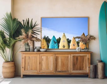 Fotografía de surf impresa, arte de tablas de surf, Pacific City, costa de Oregón, paisaje del noroeste, fotografía costera, fotografía de playa