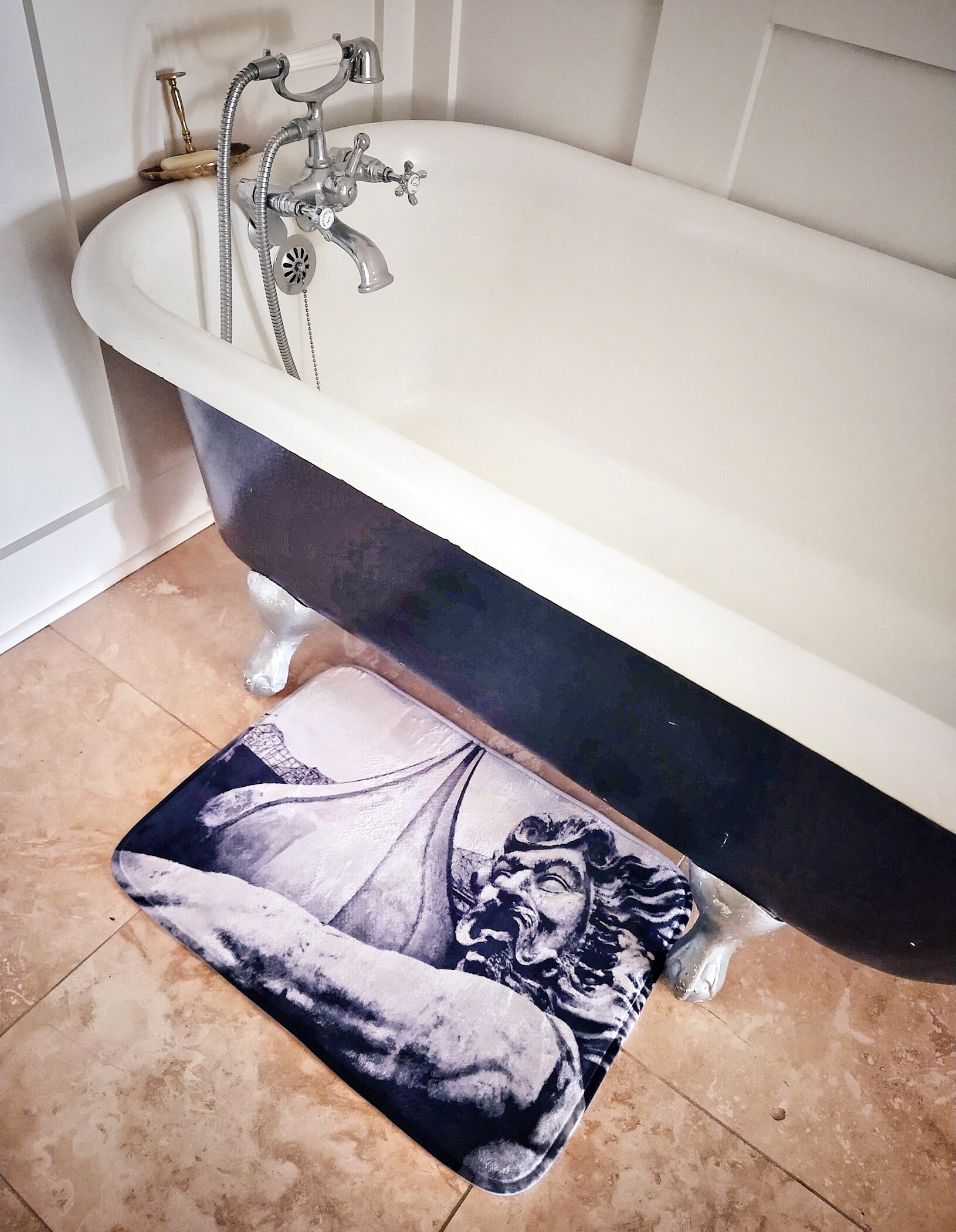 Alfombrilla de baño náutico decoración de canoa canoa foto | Etsy