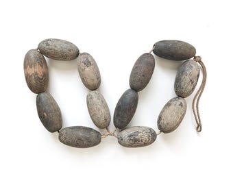 Vintage Nautische Dekoration, Zedernholz, kleine Boje, Angeln Schwimmer, pazifischer Nordwesten, dekorativer Schwimmer, Columbia River, Oregon, Alaska