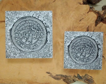 New Orleans Water Meter Wood Print, NOLA, French Quarter Photography, Art Print, Decoración del hogar, Louisiana Art, Southern Decor, Metallic Print