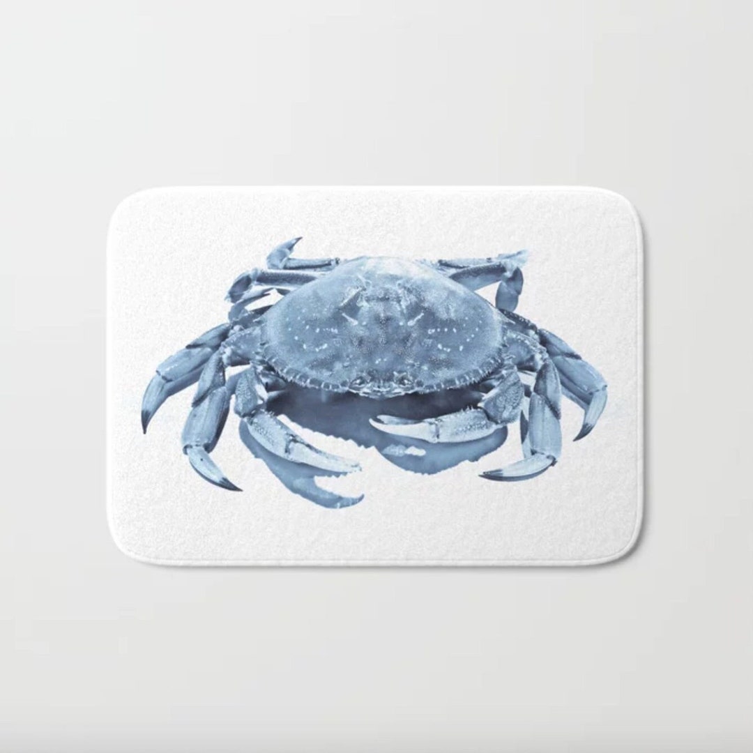 Tapis de bain crabe dormeur décor de crabe tapis de bain - Etsy France