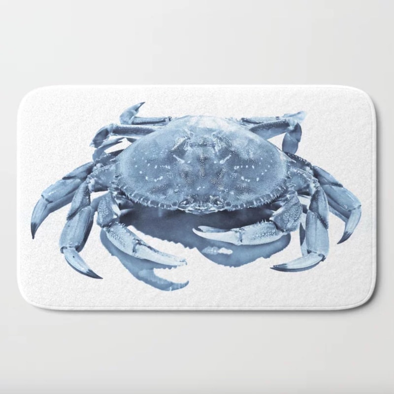 Crab Bath Mat - Etsy
