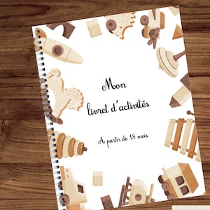Preschool Activity Book - Toddler Learning Workbook - Homeschool Worksheets - Kindergarten Book