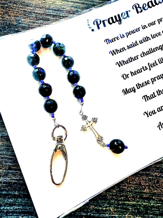 Prayer Beads - Encouragement Gift - Poem By Kimberly Plunkett