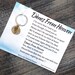 Dimes From Heaven Poem by K. Plunkett Keychain Gift Loss, Loved One ...