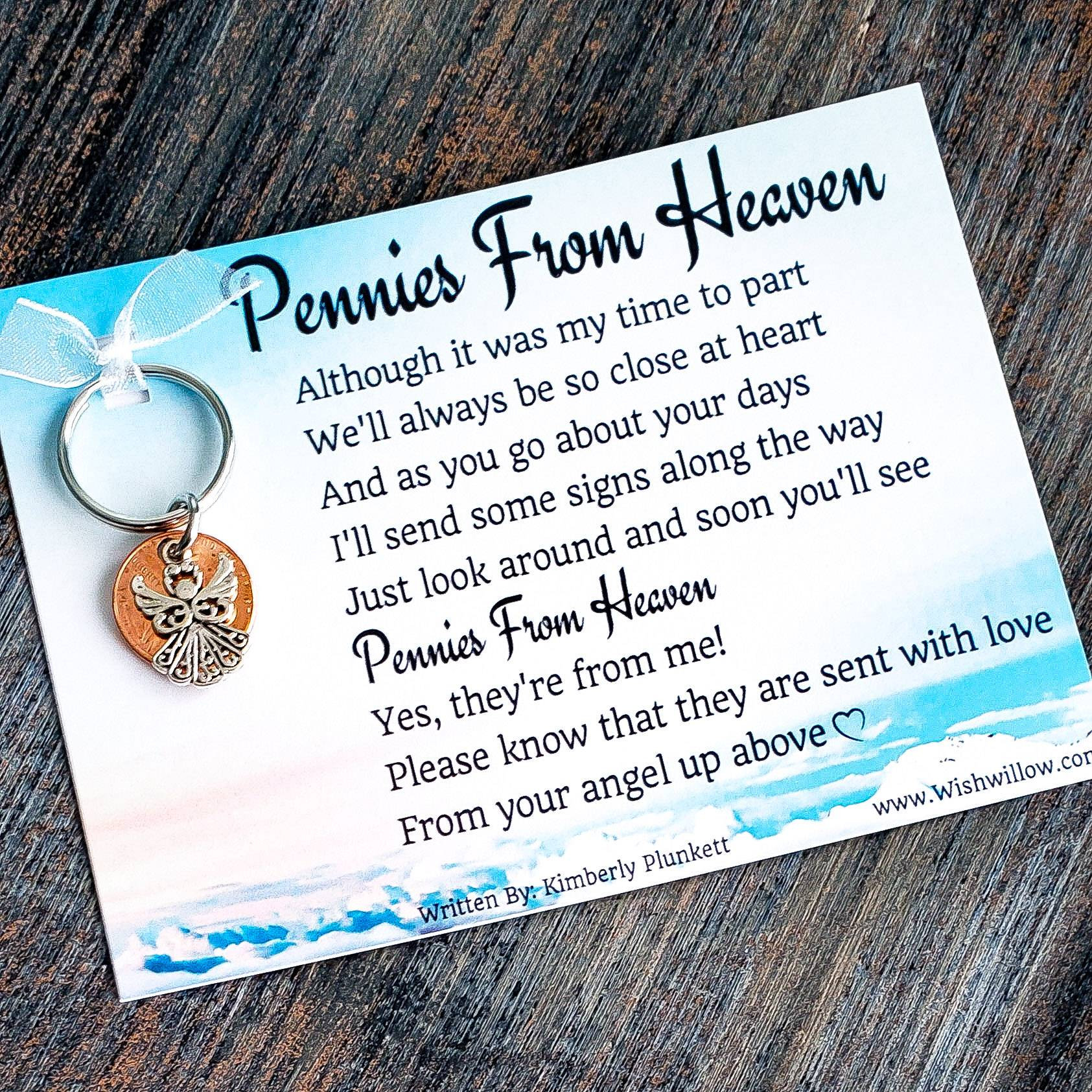 Printable Pennies From Heaven Poem Printable Blank World