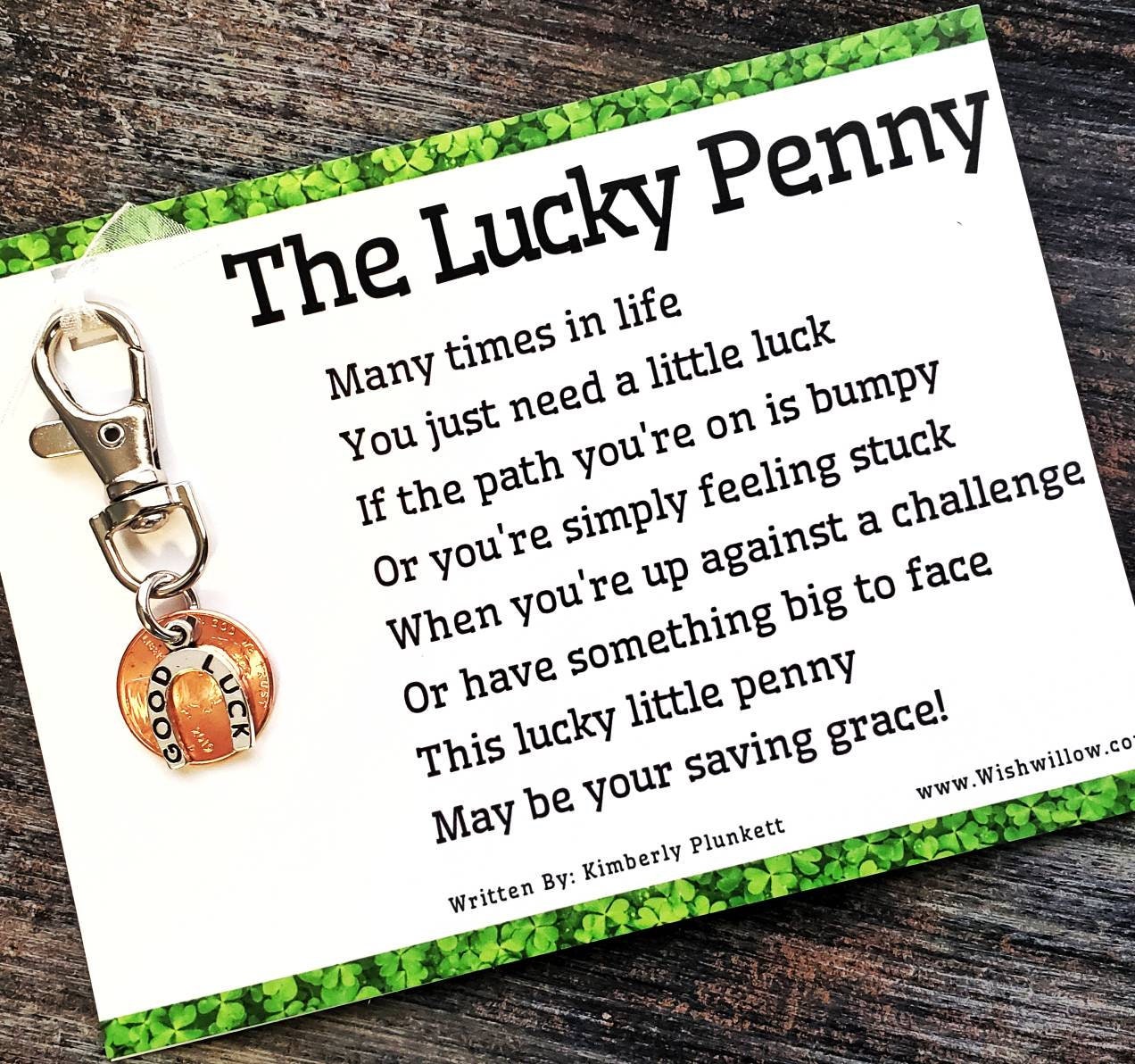 Lucky Penny Gift To Show Support & Encouragement For Graduation