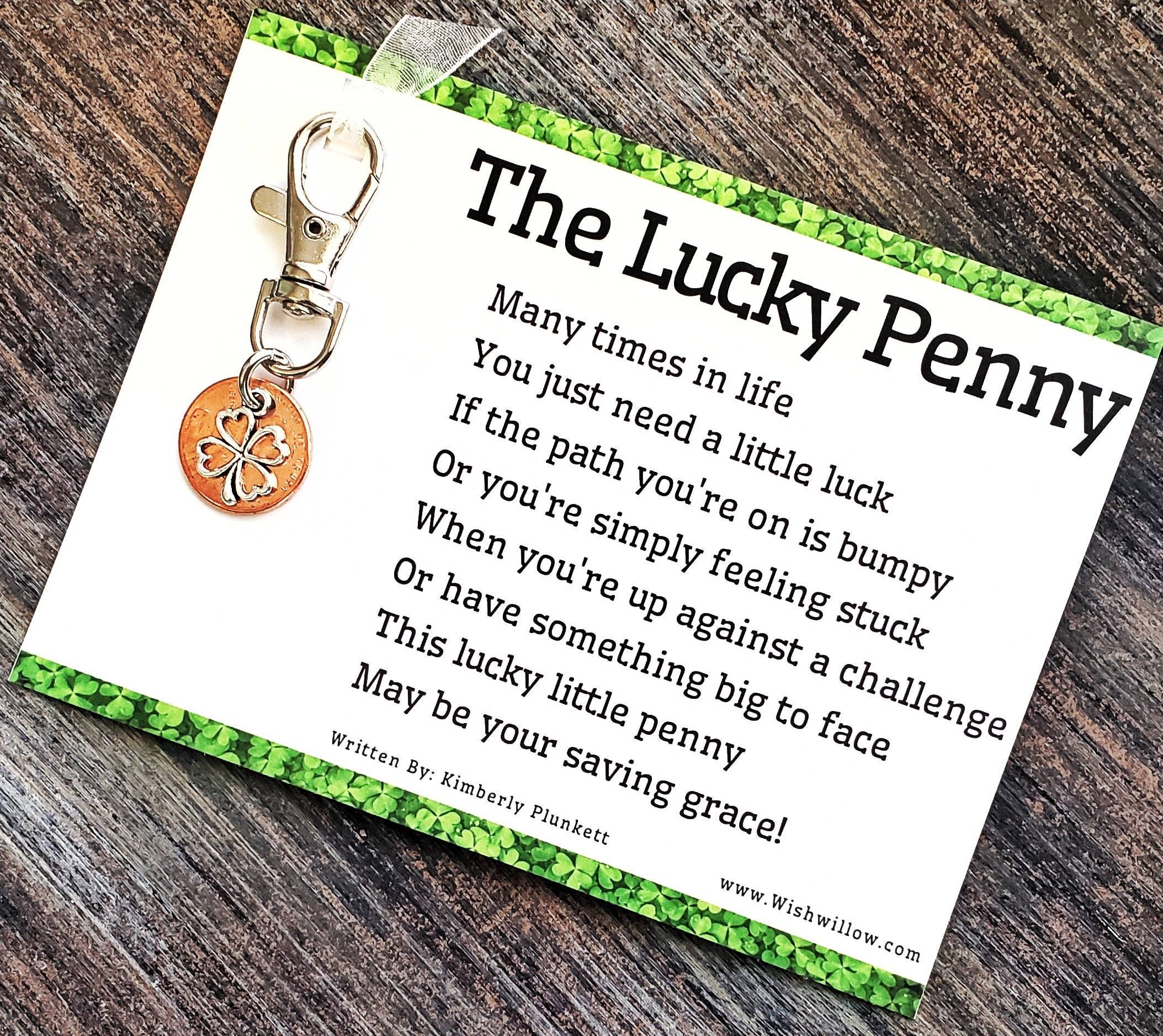 Lucky Penny Printable Patrick's Day With These Lucky Penny Bookmarks ...