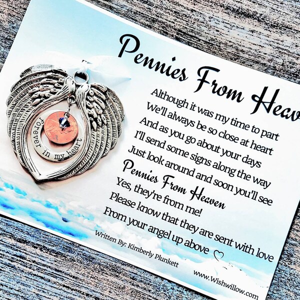 Pennies Heaven Poem - Etsy