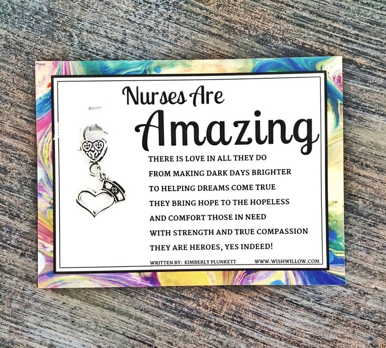 Nurses Are Amazing Thank You Gift Nurses Week Poem by Etsy