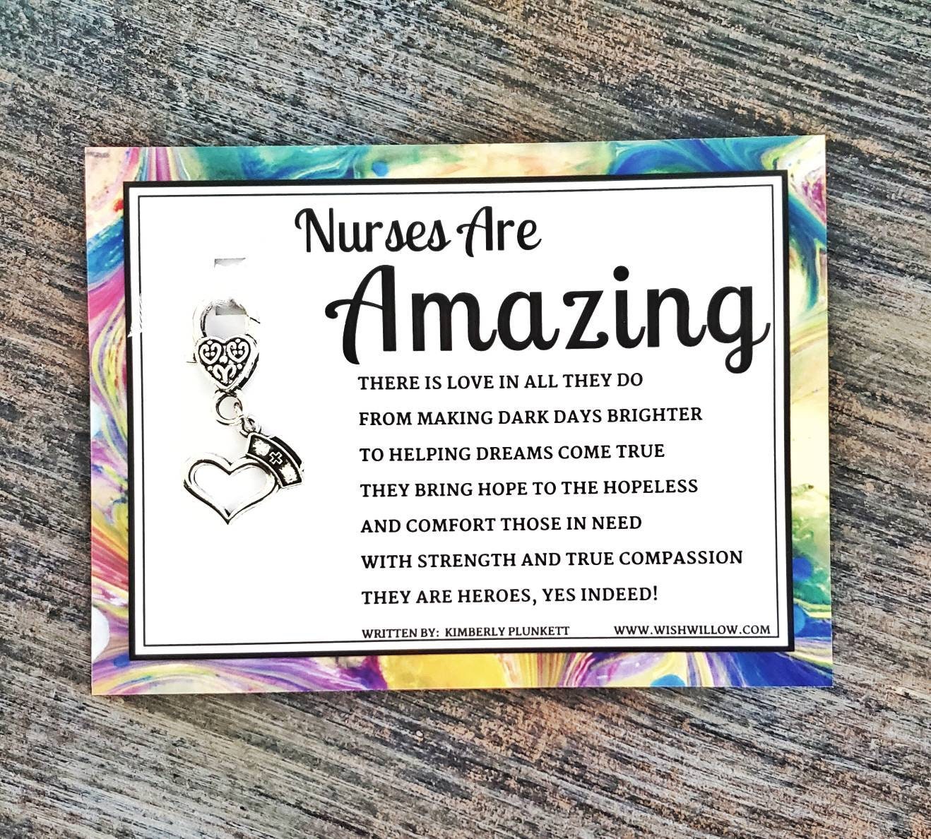 Nurses Are Amazing! Thank You Gift Nurses Week Poem By K