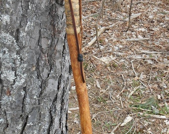 Oak wood Walking stick for nature hikes, trail hiking