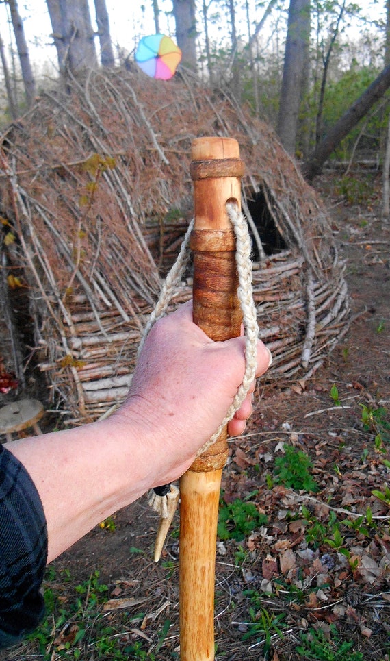 Bâton de marche en bois rustique naturel randonnée bâton de | Etsy