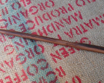 Wand of Walnut wood, One of a Kind hand carved Magic Wand