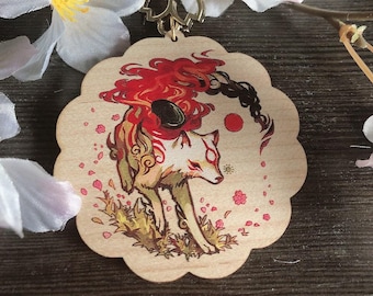 Okami Wood Charms