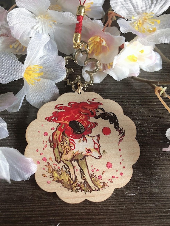 Okami Wood Charms