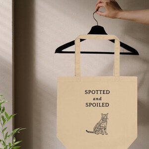 Bengal Fur Baby Organic Cotton Tote