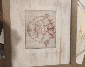 French cottage shabby chic sign