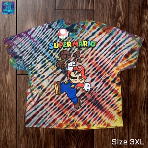 Tie-dyed Gamer Tee (3XL) 1 of 1