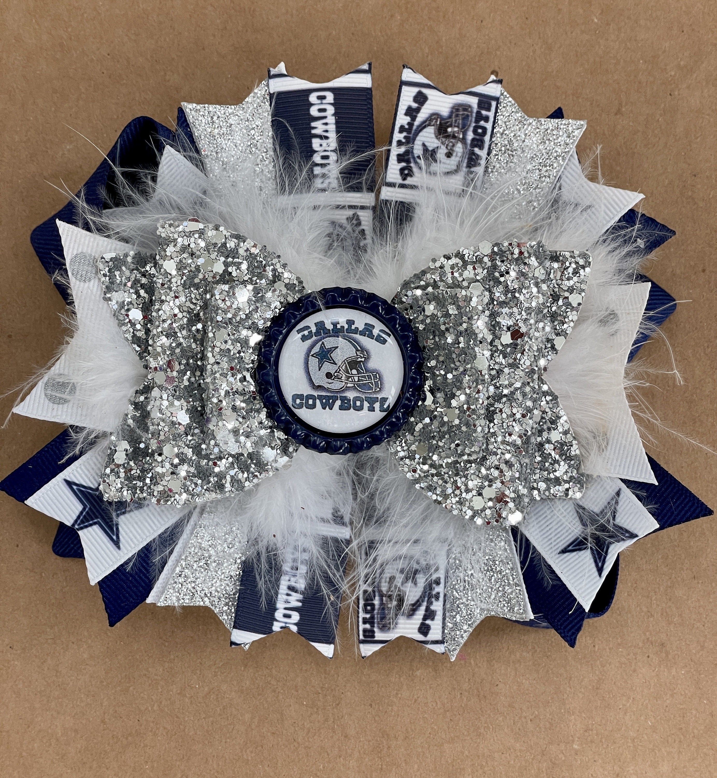 Dallas Cowboys Hair-Bow Dallas Cowboys Hair-Bow
