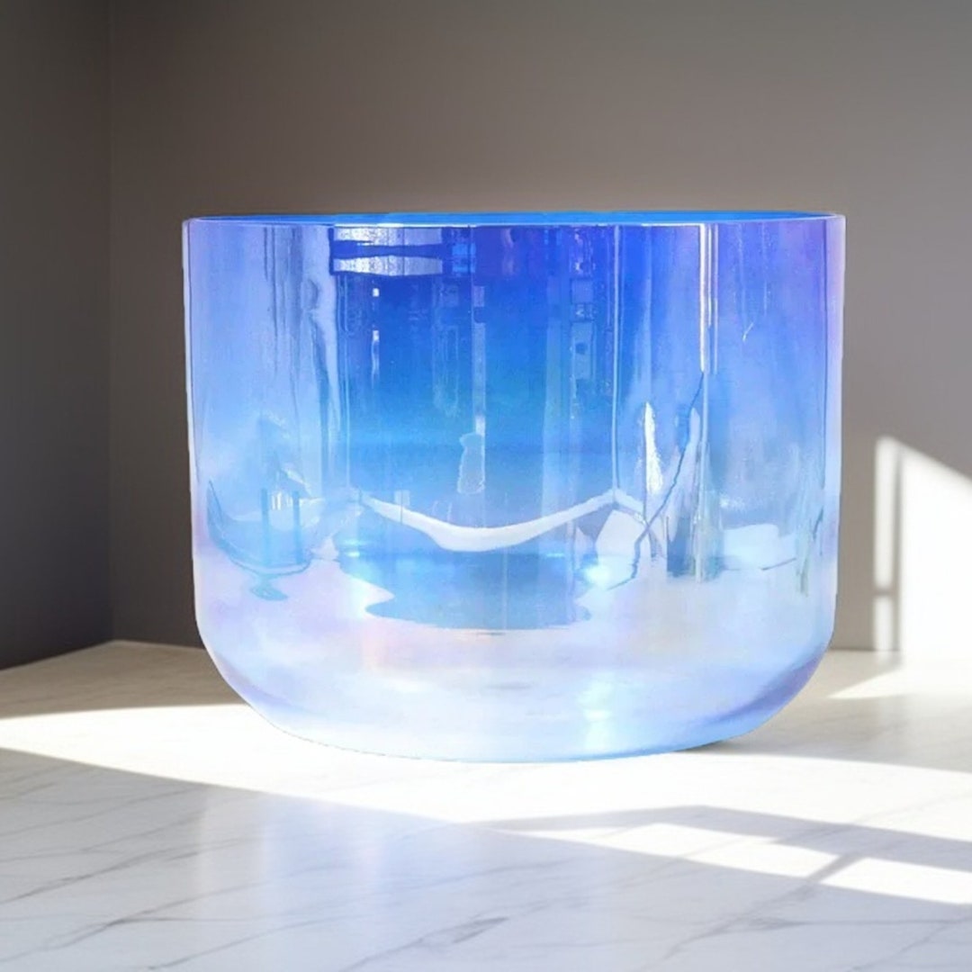 10 Inch Cosmic Blue Alchemy Quartz Crystal Singing Bowl - Etsy