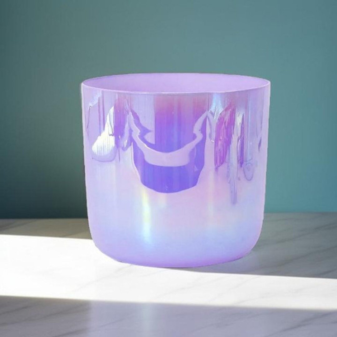 432hz/440hz 6 Inch Cosmic Purple Alchemy Quartz Crystal Singing Bowl - Etsy