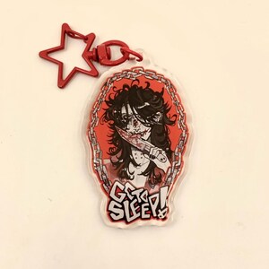 Jeff The Killer keychain 2.5"