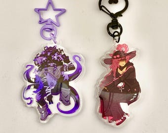 Azure/Jane doe forsaken keychain 2.5"