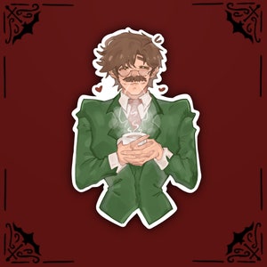 Harvey Stardew valley 3&quot; sticker