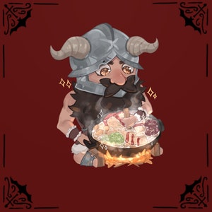 senshi keychain delicious in dungeon
