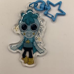 Sprout dandy's world keychain 2.5"