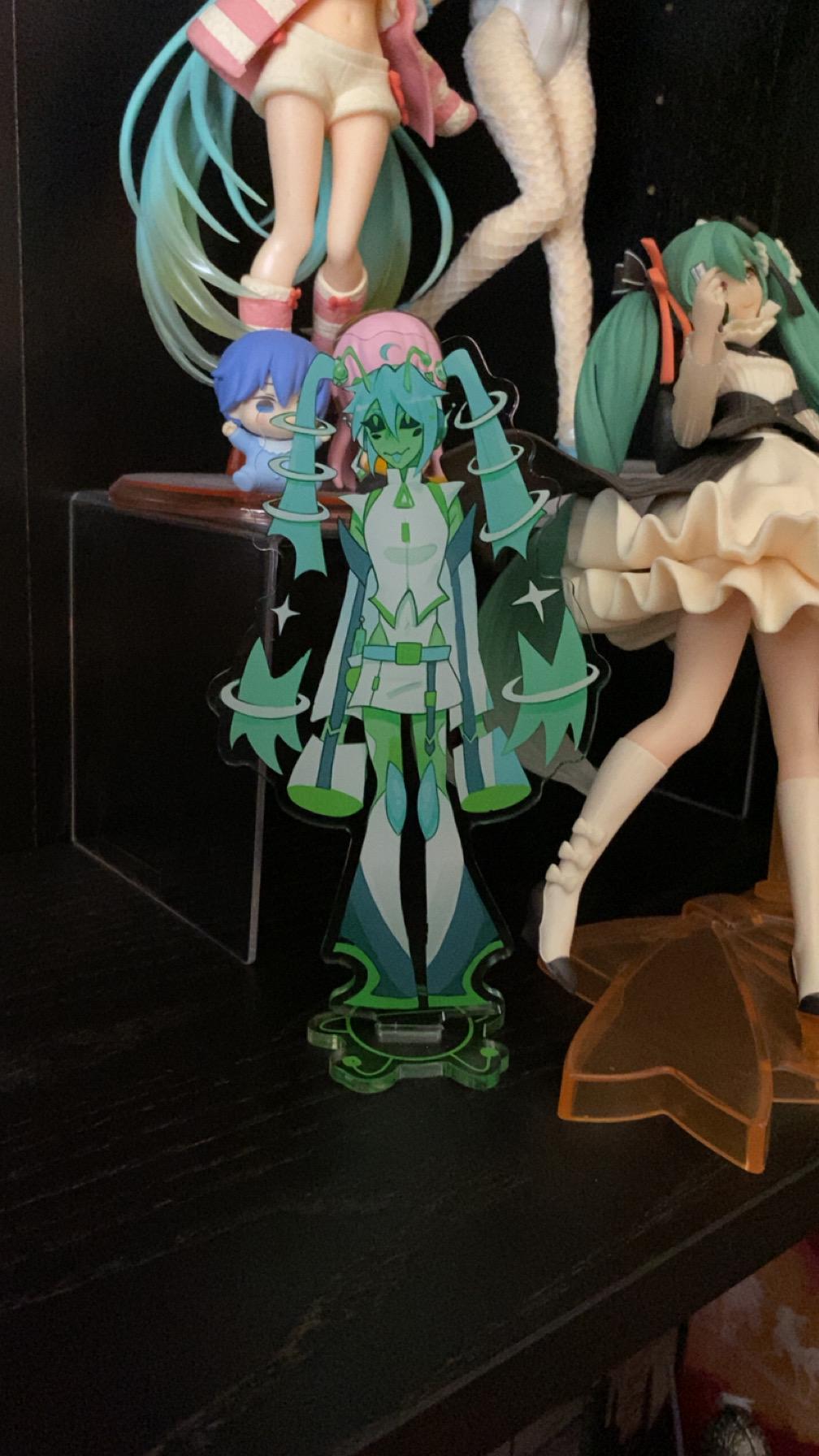 Alien Hatsune Miku Standee 7" - Etsy