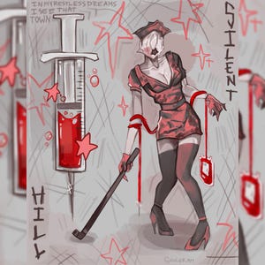silent hill print 8x10&quot;