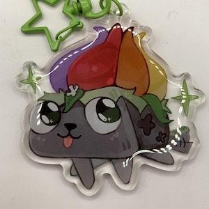 Pebble Dandys world keychain 2.5"
