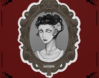 Tomie sticker 3"
