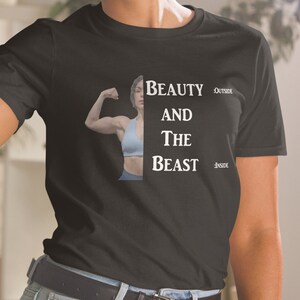 Beauty and the Beast Unisex Gym T-Shirt