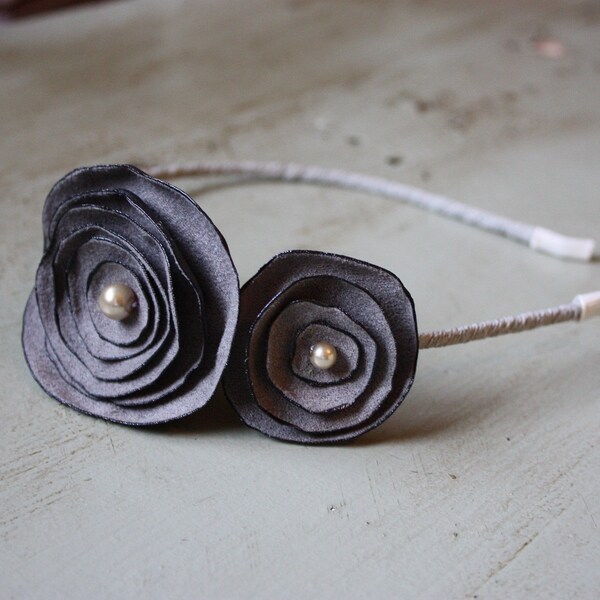 Not so gray day headband