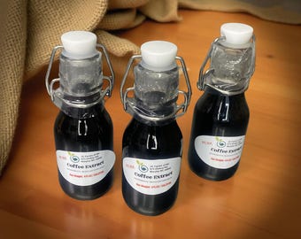 Concentrated Coffee Extract for Baking, Cocktails, Beverages