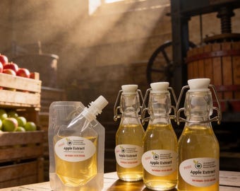 Hand-Crafted Apple Extract: Pure Orchard Flavor for Baking, Teas, Cocktails