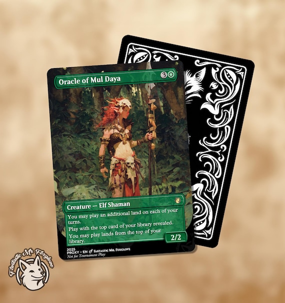 Oracle of Mul Daya | Proxy Card - Etsy