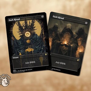 Dunkles Ritual | Proxy-Karte — Wählen Sie Ihre Kunst!