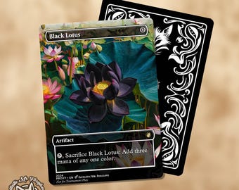 Black Lotus | Proxy for Cube & Vintage (choose Your Art!) — Power
