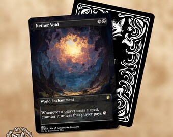 Nether Void (custom Card Alternate Art) - Etsy