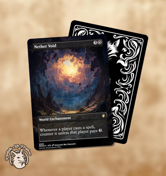 Nether Void | Proxy Card - Etsy